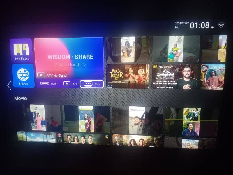 Led 43inch android Changhong ruba 10