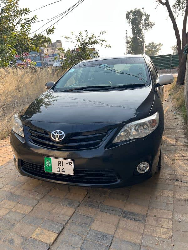 Toyota Corolla XLI 2012 0