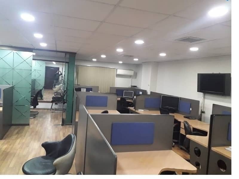 Investment Corridor And Builders Offer Fully Furnished Area 850 Square Feet Corporate Office Available For Rent In Gulberg 3 Lahore 4