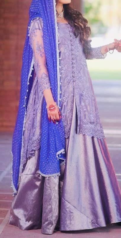 Wedding Wear - Ethereal Lilac Elegance - Perfect for Formal wear 0