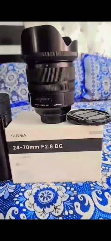 Nikon Mount 24-70 Art F2.8 Sigma lans 0