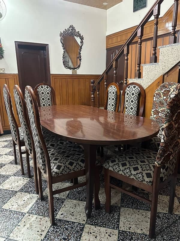 dining table and 8 chairs 3