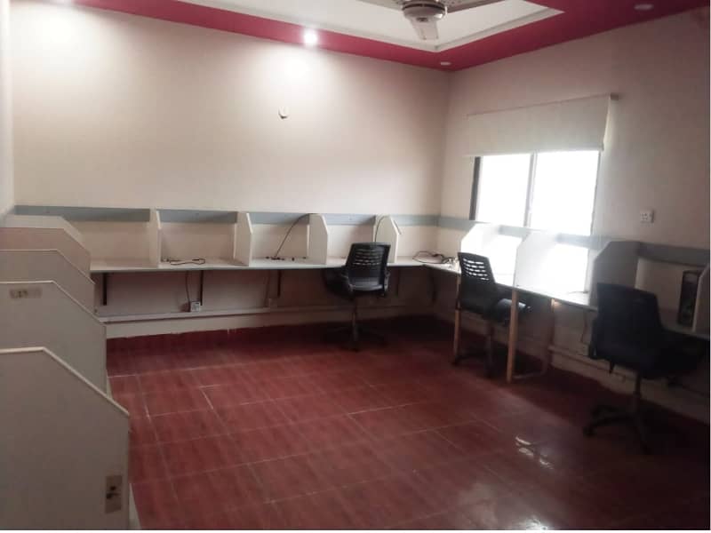 Area 1 Kanal Double Storey Building For Corporate Office Reasonable Rent Gulberg 3 Lahore 1