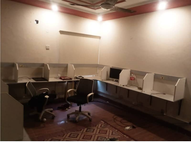 Area 1 Kanal Double Storey Building For Corporate Office Reasonable Rent Gulberg 3 Lahore 3