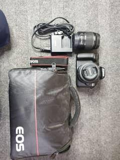 Canon 4000d with kit lens +50mm 1.8 lens