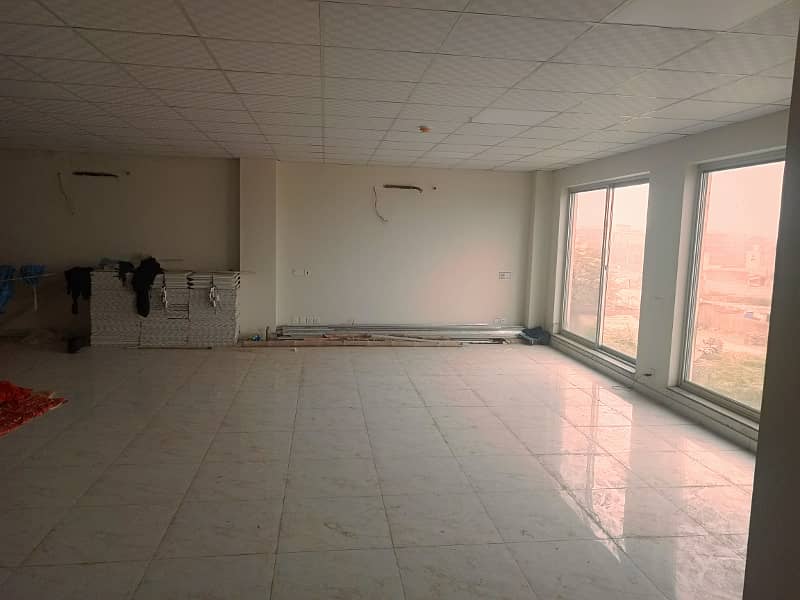 12 Marla brand new triple story building for rent at the hot location of johar town 9