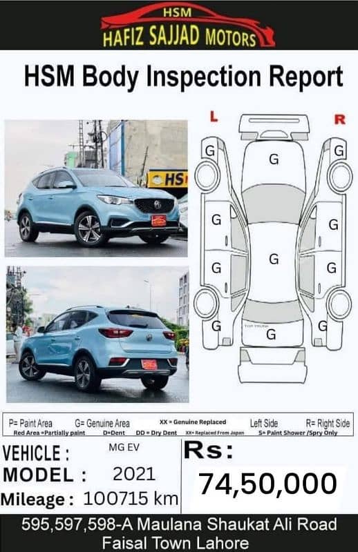 MG ZS EV 2021 Model Total Geniune 1