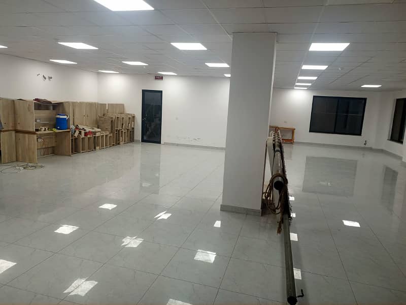 4500sqft brand new tiles floor Hall for rent at the prime location of johar town 6