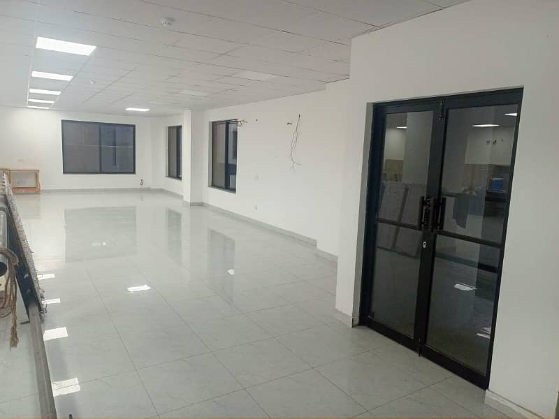 4500sqft brand new tiles floor Hall for rent at the prime location of johar town 8