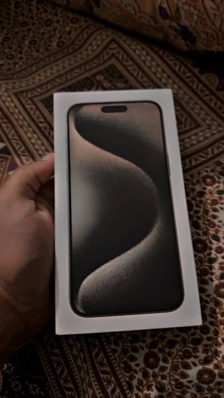 Iphone 15 Pro Max 256 GB Natural Titanium NoN PTA 1