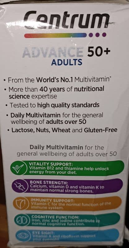 centrum multivitamin 100 tabs 1