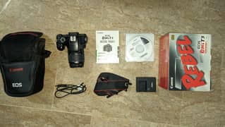 Canon EOS Rebel T3 with Complete Box and Accessories