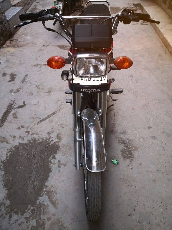 Honda cg125 Red colour lush condition 6