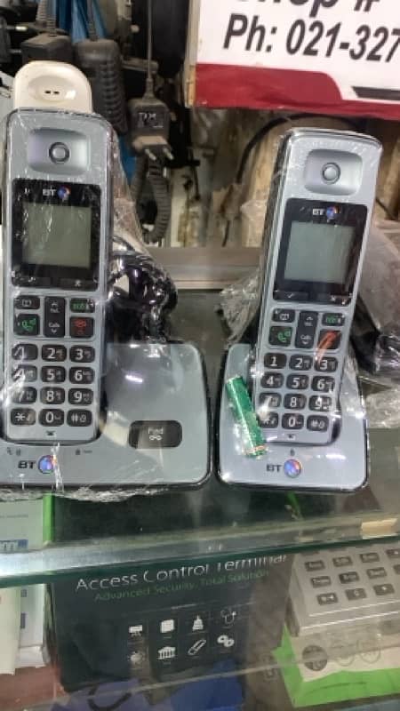 BT cordless 2 handset 0