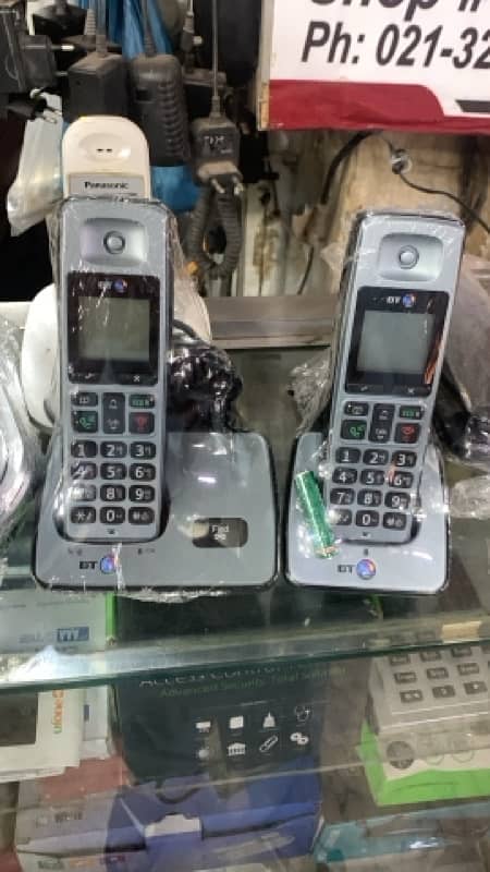 BT cordless 2 handset 1