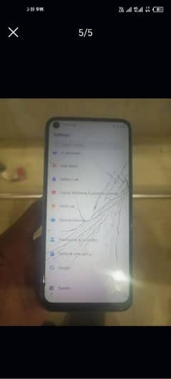 Tecno Camon 17 6gb 128gb glass crack