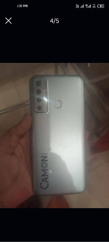 Tecno Camon 17 6gb 128gb glass crack 1