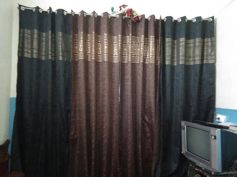 curtains imported 7 peice  total new 0