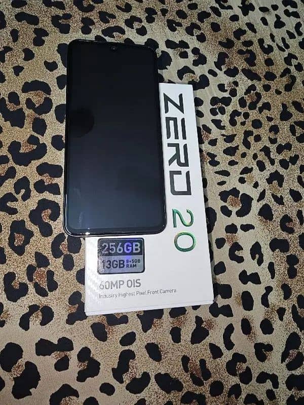 infinix zero 20 complete box 2