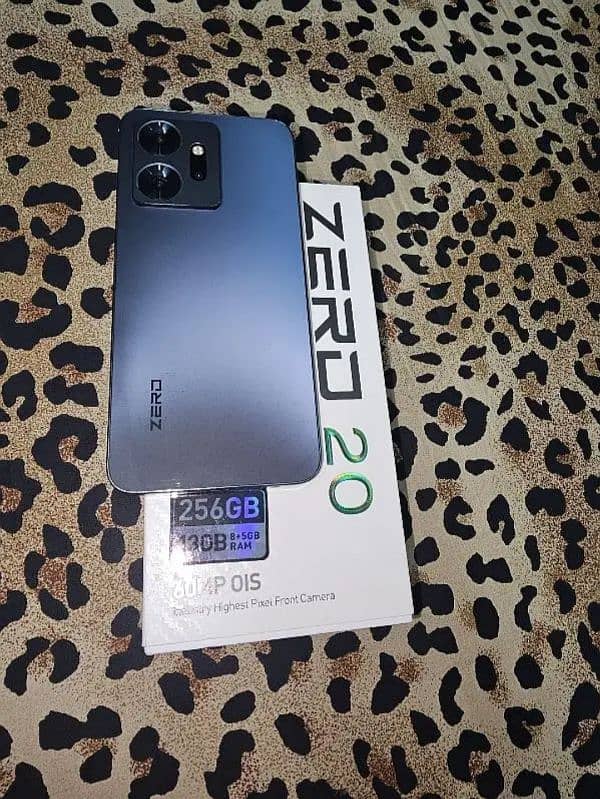 infinix zero 20 complete box 6