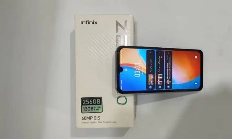 infinix zero 20 complete box 7