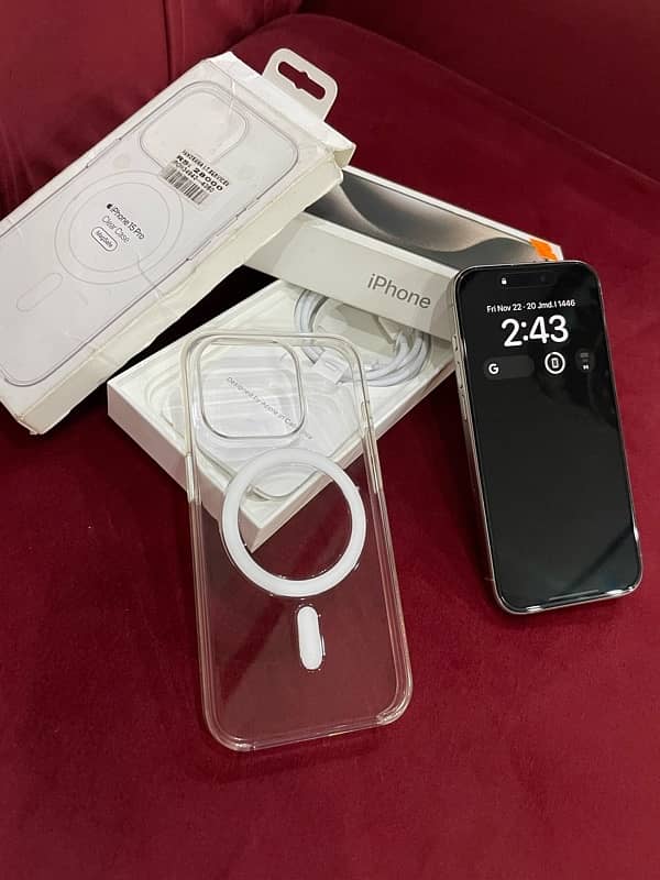 IPHONE 15 PRO (128GB) NON PTA FOR SALE . 7