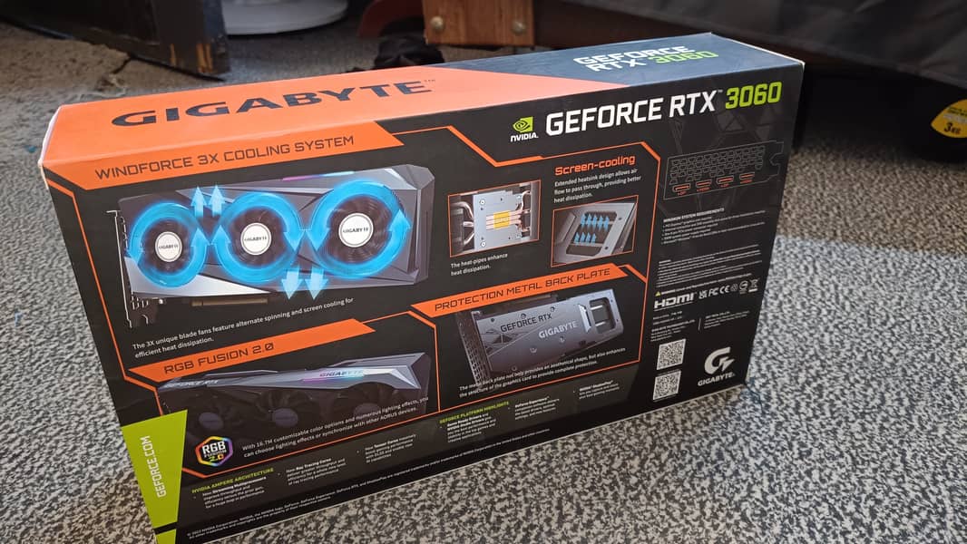 RTX™ 3060 WINDFORCE OC 12G Gigabyte 1