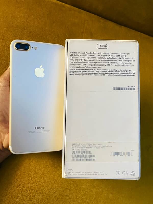 iPhone 7 Plus Official PTA APPROVED full box 5