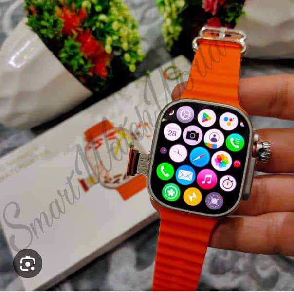 Sim Supported Android Smartwatch With Camera Super Amoled Display4G/5G 0