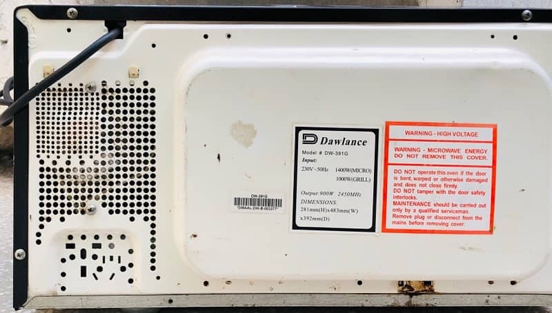 Dawlance Microwave 25 Liter 3