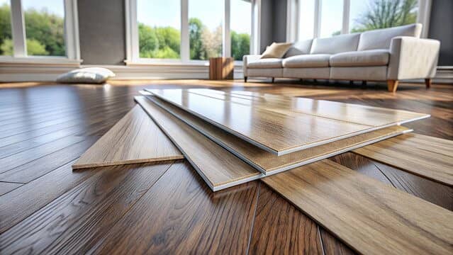 Vinyl Flooring / Wooden Floor / Wallpaper / Grass / Blinds / Panel 1