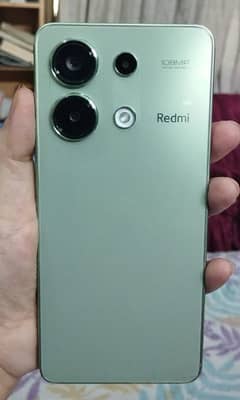 Redmi note 13 4G 8/256 GB mint green 10/10 condition urgent sell