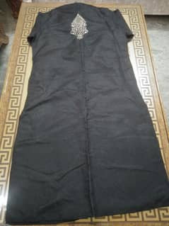 Black Kurta with embroidery