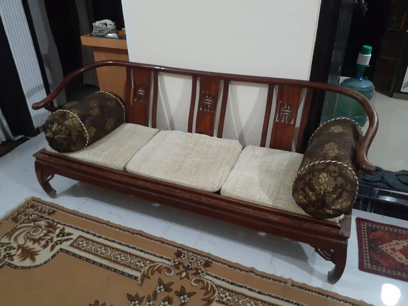 sheesham 5 seater sofa set for sale 2