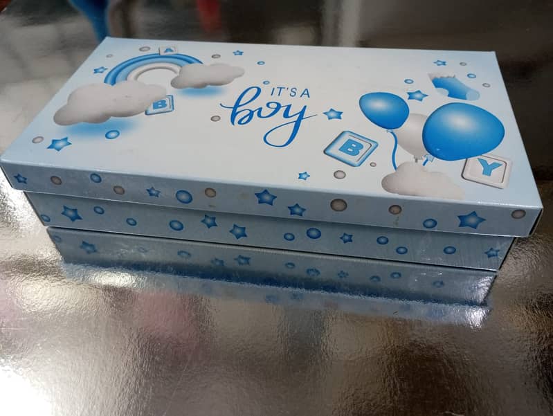 Decorative Mithai boxes Baby boy, girl, engagement, Baat Pakki 2