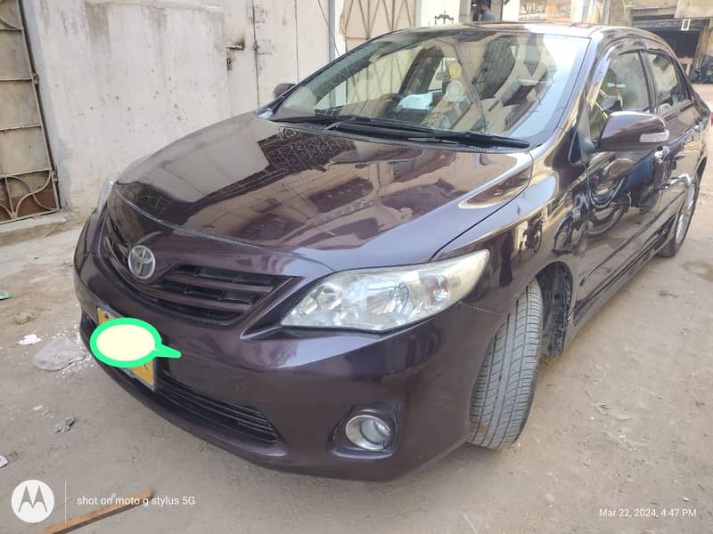 Toyota Corolla GLi Automatic 1.6 VVTi 2012 0