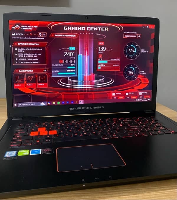 Asus Rog Strix gaming laptop 3