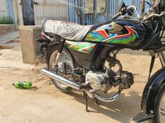 Honda CD70 In brand New Condition (Black Color)