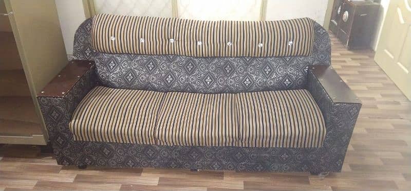 bed set & sofa set complete 4