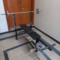 Bench, Rod, plates