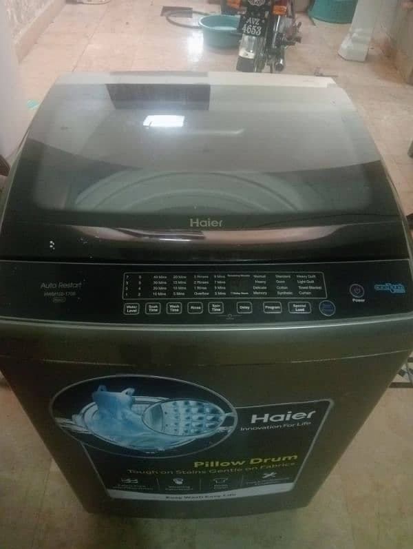 Haier washing machin 0