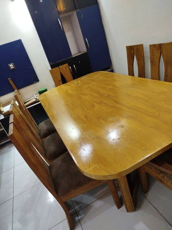 dinning table with chair 2