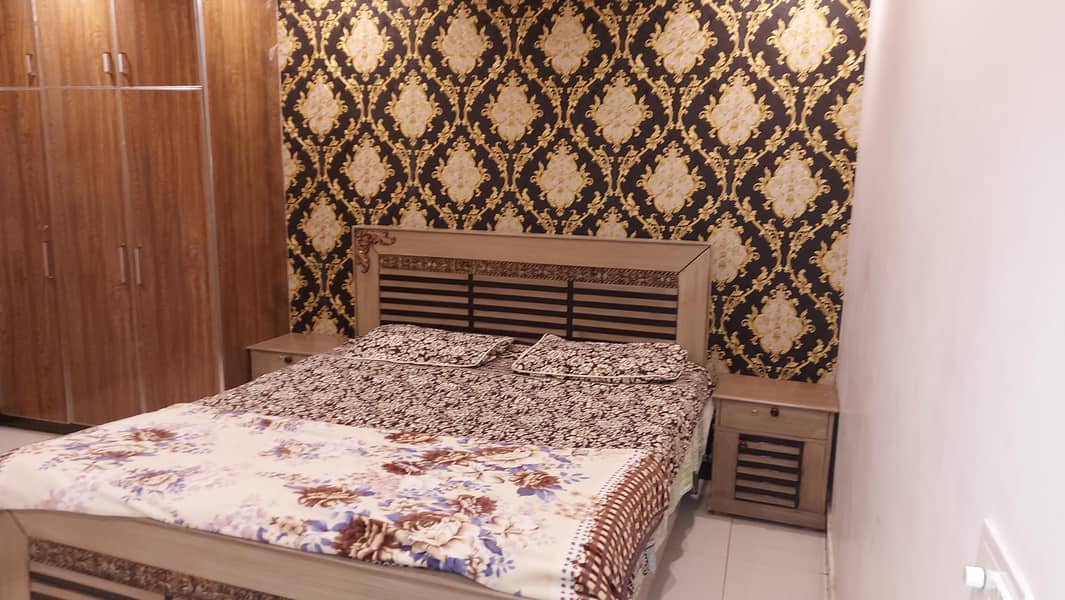 One Bed Full Furnished Flat Available For Rent 4