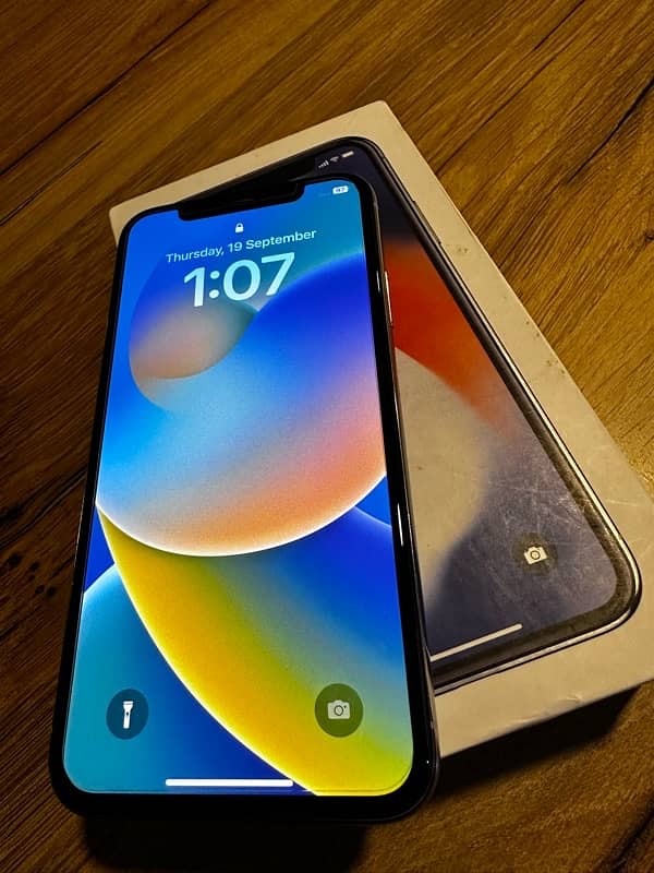 Iphone X 64 GB With Box (PTA Approved) 7