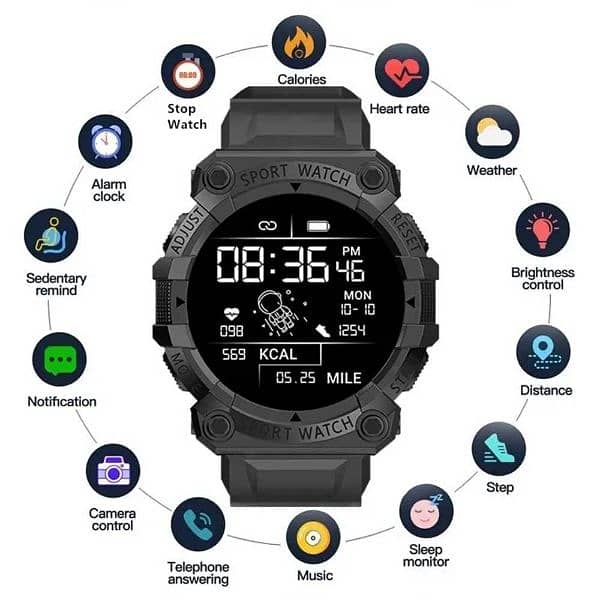 FD68S Smart Watch for Men and Women 2