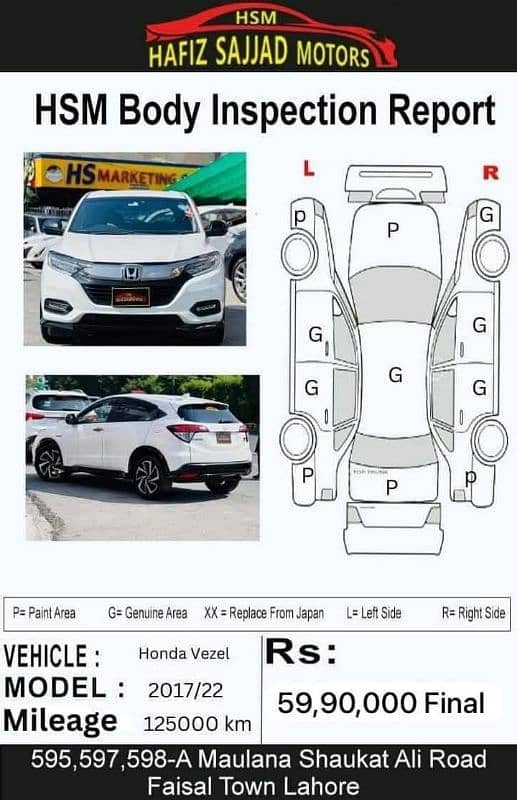 Honda Vezel Hybrid 1.5 2017 4