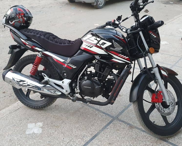 Honda cb150f 7k driven total geniune 8