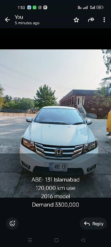 Honda City IVTEC 2016 1