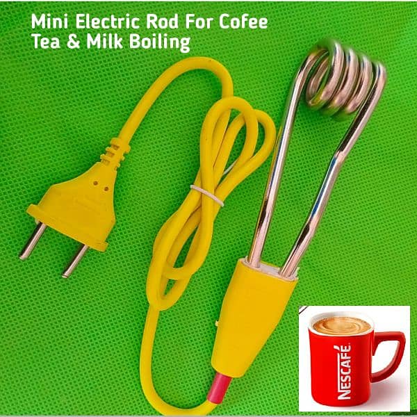 Electric Water heating Rod Mini Portable for Cofee, 0