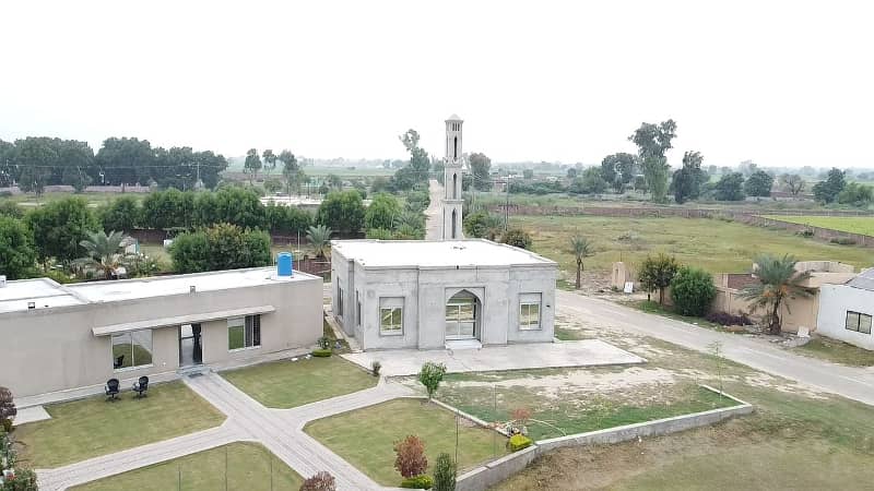 4 Kanal Farm House Plot Is Available For Sale In Lahore Greens Bedian Road 12